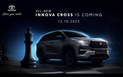 Toyota Innova Cross chốt ngày ra mắt thị trường Việt Nam