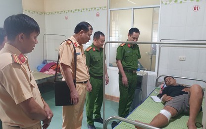 Nam thanh niên lái môtô tông bị thương cán bộ CSGT ở Quảng Trị