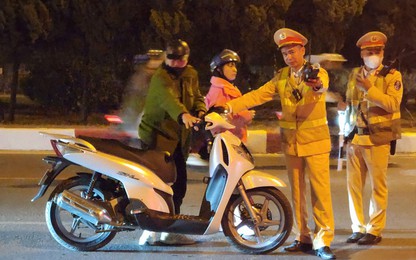 Cao điểm tổng kiểm tra, xử lý vi phạm giao thông trên toàn quốc dịp Tết