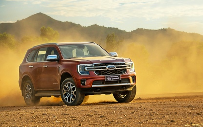 Ford Everest áp đảo phân khúc SUV cỡ D 7 chỗ
