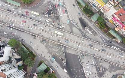 Cận cảnh đoạn tuyến Ngã Tư Sở - Cầu Giấy được đề xuất làm đường Vành đai 2 trên cao