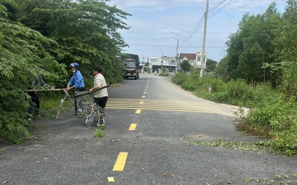 Người dân đồng ý tháo gỡ rào chắn đường Văn Thị Thừa ở Quảng Nam