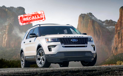 Triệu hồi 2,24 triệu xe Ford Explorer trên toàn cầu do lỗi kính chắn gió