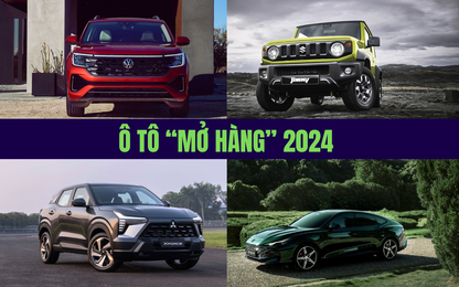 Loạt ô tô mở hàng thị trường đầu năm 2024