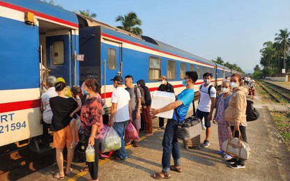 Ngành đường sắt chạy thêm 8 chuyến tàu dịp tết Nguyên đán Giáp Thìn