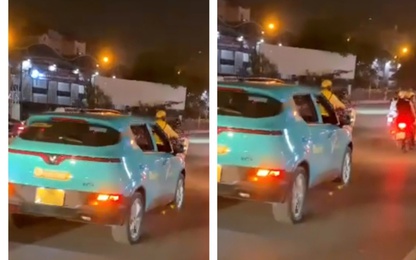 Video: Dẫn đường cho taxi chở sản phụ đến bệnh viện, CSGT được nhờ đặt tên cho cháu bé