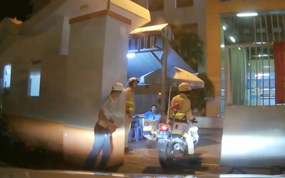 Video CSGT mở đường cho ô tô đưa sản phụ sắp sinh đến bệnh viện