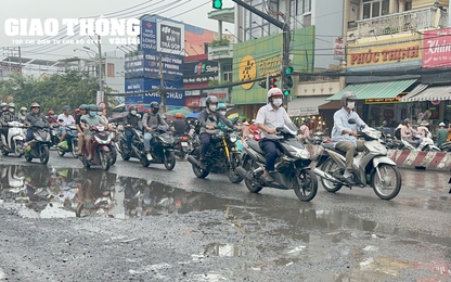 Khẩn trương khắc phục đường Huỳnh Tấn Phát mất ATGT sau phản ánh của Tạp chí GTVT