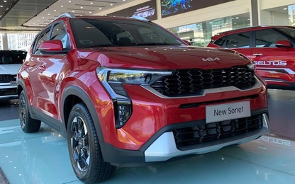 Giá xe KIA Sonet lăn bánh tháng 11/2024: Ưu đãi kép để bám đuổi VinFast VF5