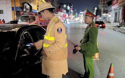 Xử lý trên 7 nghìn trường hợp vi phạm giao thông trong ngày Mùng 1 Tết