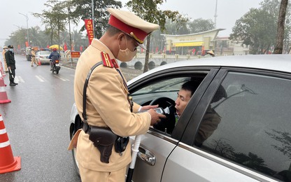 7 ngày nghỉ Tết, CSGT toàn quốc xử lý trên 29 nghìn tài xế vi phạm nồng độ cồn
