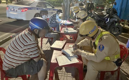 CSGT TP. HCM xử phạt 4.620 trường hợp vi phạm nồng độ cồn trong dịp Tết Nguyên đán Giáp Thìn