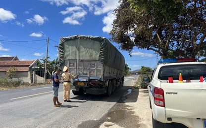 Xử lý loạt xe quá khổ, quá tải trên QL19 sau phản ánh của Tạp chí GTVT