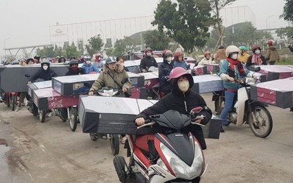 Nhận thưởng Tết bằng đệm, có thể bị phạt đến 600.000 đồng khi vận chuyển trên đường