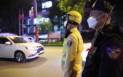 Xuyên đêm, đảm bảo ATGT cho nhân dân vui xuân đón Giao thừa