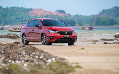 Honda City chiếm lĩnh ngôi vương sedan cỡ B