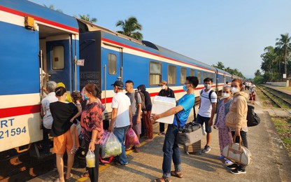 Ngành Đường sắt tăng cường chạy thêm tàu dịp 30/4 và 1/5