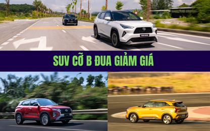 Xe gầm cao đô thị đua giảm giá