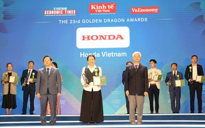 Honda Việt Nam vinh dự nhận giải thưởng Rồng Vàng năm 2024