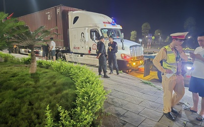 Phạt kịch khung tài xế xe đầu kéo vi phạm nồng độ cồn