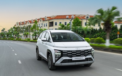 Hyundai Stargazer X chính thức ra mắt khách Việt, giá từ 489 triệu đồng