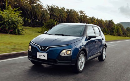 VinFast bổ sung gói thuê pin mới cho xe điện VF 5 Plus