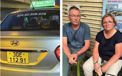 Cảnh sát truy tìm tài xế taxi "chặt chém" khách Tây, đi 100m lấy 500 nghìn đồng