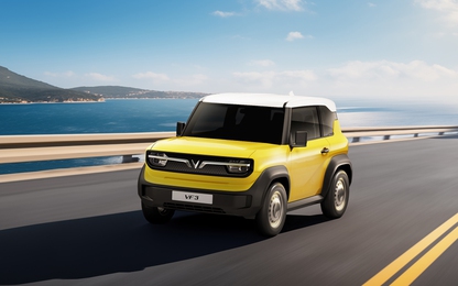 6.868 chiếc VinFast VF 3 đầu tiên được gắn huy hiệu