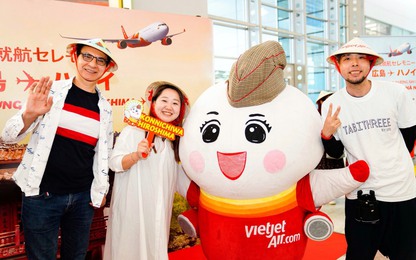 Vietjet khai trương đường bay Hà Nội - Hiroshima
