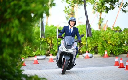 Yamaha LEXi 155 VVA-ABS: Xe tay ga có cảm giác lái tốt