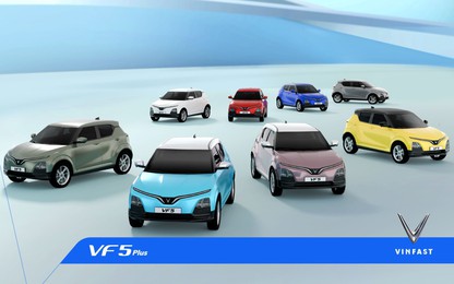 VinFast VF 5 Plus thêm lựa chọn màu mới, gia tăng ưu đãi