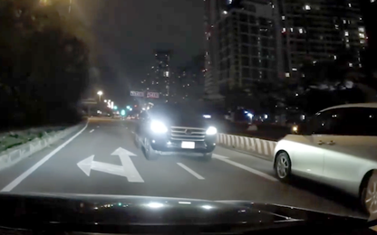 CSGT TP. HCM vào cuộc xác minh video ô tô chạy ngược chiều trên đường Võ Nguyên Giáp