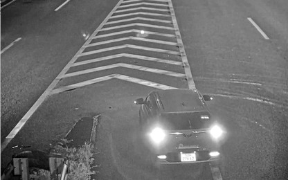 CSGT phạt tài xế taxi 17 triệu đồng chạy ngược chiều trên cao tốc TP. HCM - Long Thành - Dầu Giây