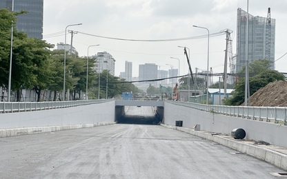 Thông xe hầm chui Nguyễn Văn Linh hơn 800 tỷ đồng, các phương tiện lưu thông thế nào?