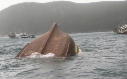 Phát hiện 1 thi thể sau vụ tai nạn đâm va chìm tàu cá BV 99778 TS trên vùng biển Côn Đảo