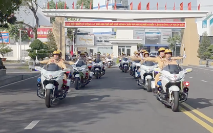 Cảnh sát giao thông TP.HCM ra quân cao điểm đảm bảo trật tự an toàn giao thông dịp Tết 2026