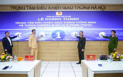 1.837 camera AI chính thức giám sát giao thông tại 195 nút giao trọng điểm ở Hà Nội