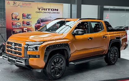 Giá xe Mitsubishi Triton lăn bánh tháng 3/2025: Giảm không phanh đấu Ford Ranger