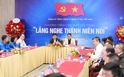 Tuổi trẻ Quản lý bay Việt Nam đối thoại với lãnh đạo về nhiều vấn đề thiết thực