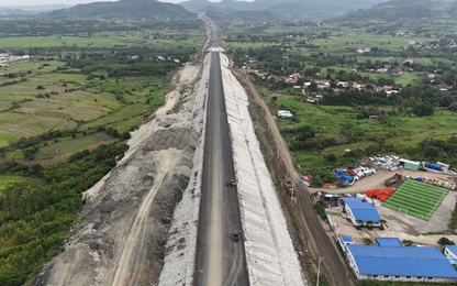 Lộ diện cao tốc Chí Thạnh - Vân Phong giữa đất trời Phú Yên