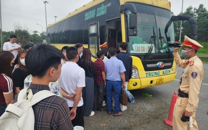 Yên Bái: Phạt tài xế và chủ xe khách Trung Kiên gần 200 triệu đồng do chở quá số người