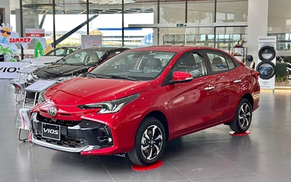 Giá xe Toyota Vios lăn bánh tháng 4/2025: Giảm sâu nhất phân khúc