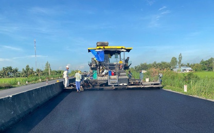 Tranh thủ từng ngày, tuyến Lộ Tẻ - Rạch Sỏi quyết tâm về đích trước tiến độ