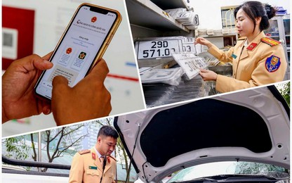 Cục CSGT đề xuất giữ nguyên biển số xe khi sáp nhập tỉnh, thành phố