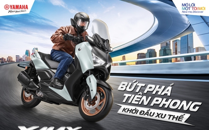 Cận cảnh Yamaha XMax 300 2025, thiết kế hiện đại