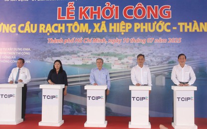 TP.HCM khởi công cầu Rạch Tôm