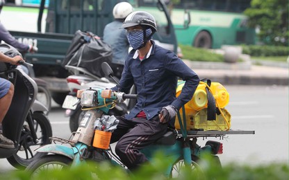 Xe máy là nguồn gây ô nhiễm chủ yếu ở Hà Nội