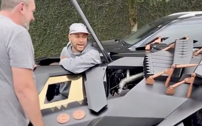 Siêu sao Neymar sắm siêu xe cực dị không thể lăn bánh ngoài đường, giá 40 tỷ đồng