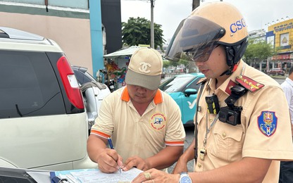 CSGT TP.HCM xử phạt hơn 1.180 trường hợp vi phạm trong 3 ngày cao điểm