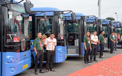 TP.HCM đưa vào hoạt động 27 tuyến xe buýt điện từ ngày 1/8